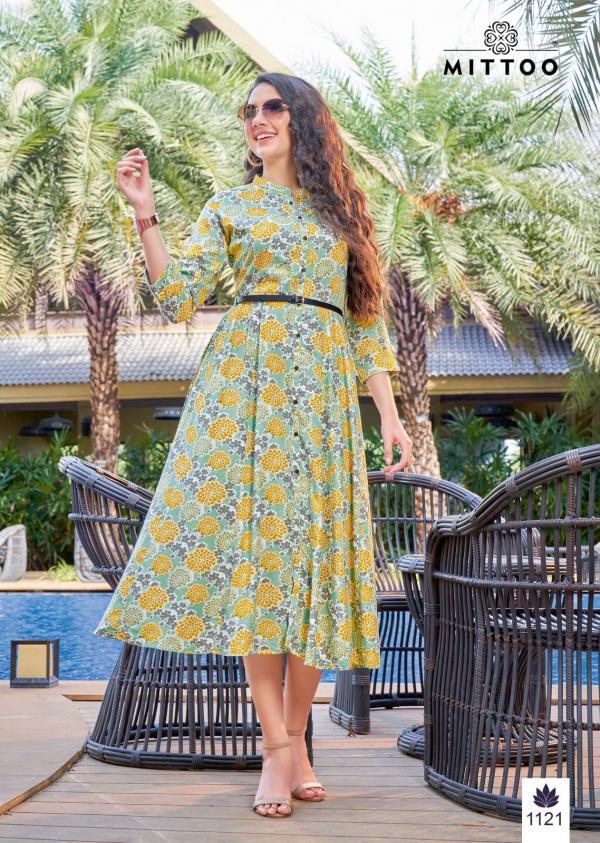 Mittoo Belt 10 Fancy Rayon Designer Kurti Collection